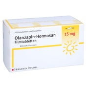 Olanzapin Hormosan 15 mg Filmtabletten 70 St