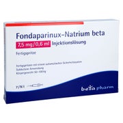 FONDAPARINUX-Natrium beta 7,5mg/0,6ml Inj.-L.F.-Sp 7 St