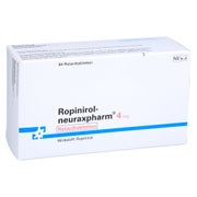 ROPINIROL-neuraxpharm 4 mg Retardtabletten 84 St