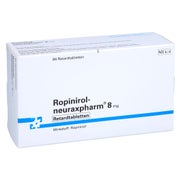 ROPINIROL-neuraxpharm 8 mg Retardtabletten 84 St