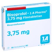 BISOPROLOL-1A Pharma 3,75 mg Filmtabletten 50 St