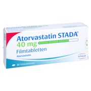 Atorvastatin Stada 40 mg Filmtabletten 30 St