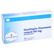 QUETIAPIN Heumann retard 50 mg Retardtabletten 10 St