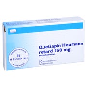 QUETIAPIN Heumann retard 150 mg Retardtabletten 10 St