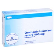 QUETIAPIN Heumann retard 400 mg Retardtabletten 10 St