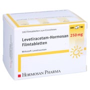 LEVETIRACETAM Hormosan 250 mg Filmtabletten 100 St