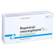 ROPINIROL-neuraxpharm 2 mg Retardtabletten 21 St