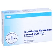 QUETIAPIN Heumann retard 200 mg Retardtabletten 10 St