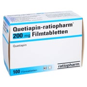 QUETIAPIN-ratiopharm 200 mg Filmtabletten 100 St