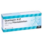 Quetiapin AbZ 25 mg Filmtabletten 50 St