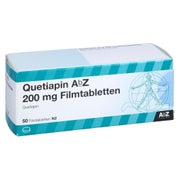 Quetiapin AbZ 200 mg Filmtabletten 50 St