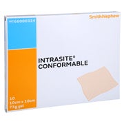 Intrasite Conformable Gelkompr.10x10 cm 10 St