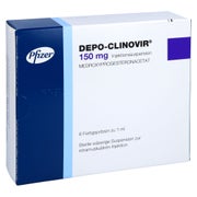 Produktabbildung: DEPO-CLINOVIR 150 mg Injektionssusp.i.e.Fertigspr. 6 St