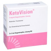 Ketovision 5 Mg/ml Augentropfen 3X5 ml
