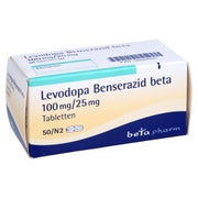 LEVODOPA Benserazid beta 100 mg/25 mg Tabletten 50 St