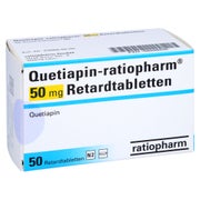 QUETIAPIN-ratiopharm 50 mg Retardtabletten 50 St