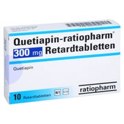 QUETIAPIN-ratiopharm 300 mg Retardtabletten 10 St