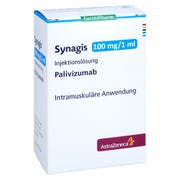 SYNAGIS 100 mg Injektionslösung 100 mg/ml Dsfl. 1X1,0 ml