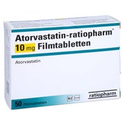 ATORVASTATIN-ratiopharm 10 mg Filmtabletten 50 St