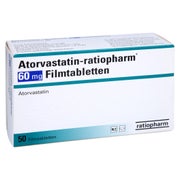 ATORVASTATIN-ratiopharm 60 mg Filmtabletten 50 St