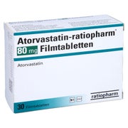 ATORVASTATIN-ratiopharm 80 mg Filmtabletten 30 St