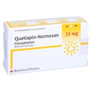 Quetiapin Hormosan 25 mg Filmtabletten 20 St