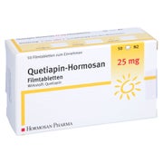 Quetiapin Hormosan 25 mg Filmtabletten 50 St