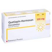 Quetiapin Hormosan 100 mg Filmtabletten 20 St