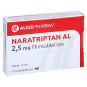 Naratriptan AL 2,5 mg Filmtabletten 6 St
