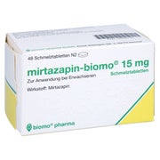 Mirtazapin-biomo 15 mg Schmelztabletten 48 St
