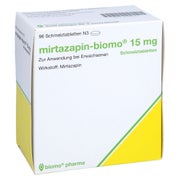 Mirtazapin-biomo 15 mg Schmelztabletten 96 St