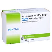 DONEPEZIL-HCL Zentiva 10 mg Filmtabletten 98 St