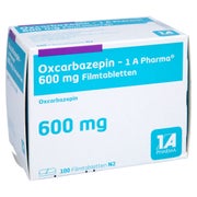 OXCARBAZEPIN-1A Pharma 600 mg Filmtabletten 100 St