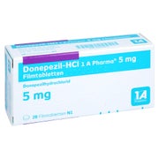 DONEPEZIL-HCL-1A Pharma 5 mg Filmtabletten 28 St