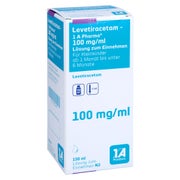 LEVETIRACETAM-1A Pharma 100 mg/ml 1ml Dosierspr. 150 ml