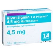 RIVASTIGMIN-1A Pharma 4,5 mg Hartkapseln 28 St