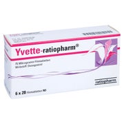 YVETTE-ratiopharm 75 Mikrogramm Filmtabletten 168 St