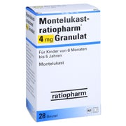 Montelukast-ratiopharm 4 mg Granulat 28 St