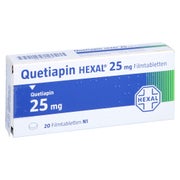 Quetiapin Hexal 25 mg Filmtabletten 20 St