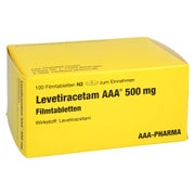 Levetiracetam AAA 500 mg Filmtabletten 100 St
