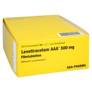 Levetiracetam AAA 500 mg Filmtabletten 200 St