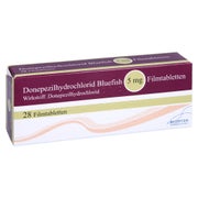 DONEPEZILHYDROCHLORID Bluefish 5 mg Filmtabletten 28 St