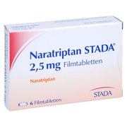 Naratriptan Stada 2,5 mg Filmtabletten 6 St