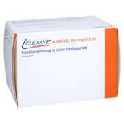 CLEXANE 6.000 I.E. 60mg/0,6ml Inj.-Lsg.i.e.F.-Sp. 24 St