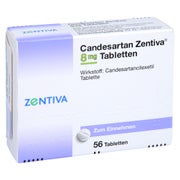 Candesartan Zentiva 8 mg Tabletten 56 St