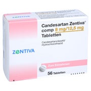 CANDESARTAN Zentiva comp 8 mg/12,5 mg Tabletten 56 St