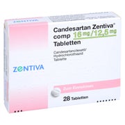 CANDESARTAN Zentiva comp 16 mg/12,5 mg Tabletten 28 St