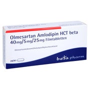 OLMESARTAN Amlodipin HCT beta 40mg/5mg/25mg FTA 28 St