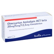 OLMESARTAN Amlodipin HCT beta 20mg/5mg/12,5mg FTA 98 St