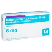 GALANTAMIN-1A Pharma 8 mg Hartkapseln retardiert 28 St